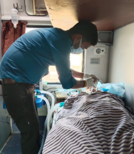 Mediwell Train Ambulance