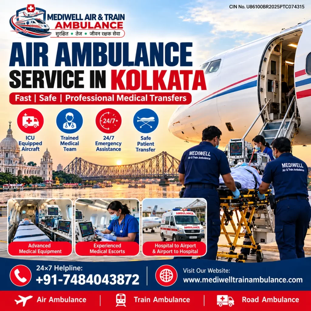 Air Ambulance Service in Kolkata