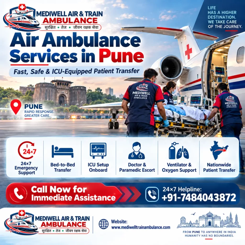Air Ambulance Services in Pune