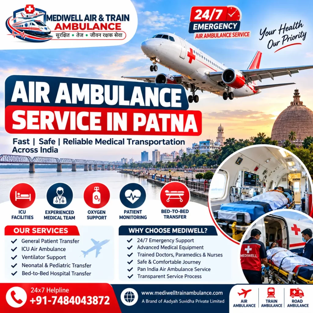 Air Ambulance Service in Patna